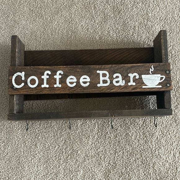 Hanging coffee bar sign from Etsy - Picture 1 of 1